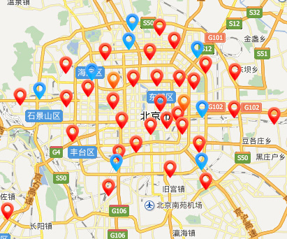 網點分布